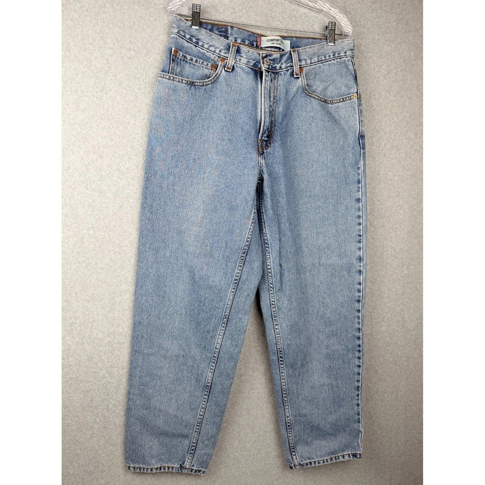 Levi's 560 Y2K Comfort Fit Jeans W33 L30 Light Wash Denim